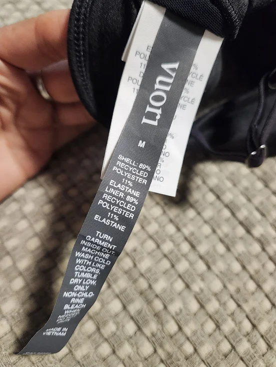 NEW Vuori Halo Essential Bra Medium Strappy Sports- Women - Picture 9 of 12